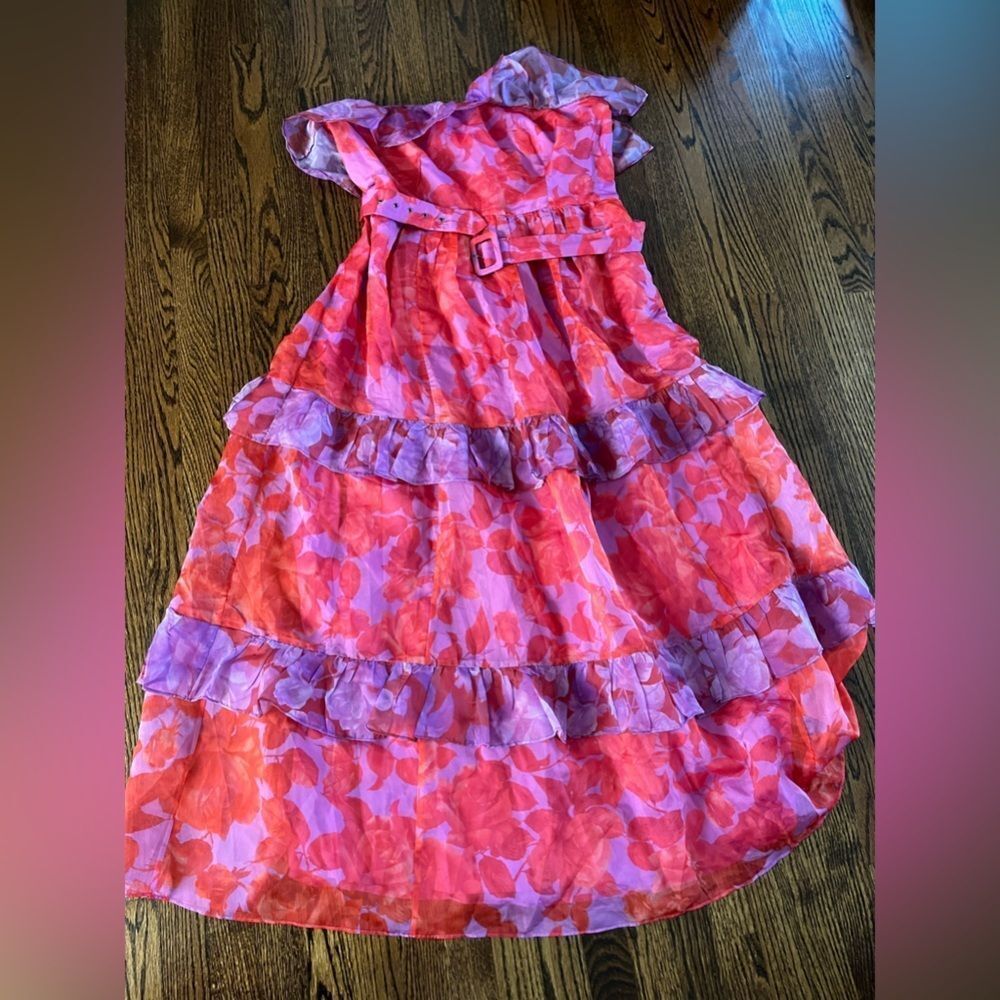 By Anthropologie XL By Anthropologie Strapless Tiered Maxi Dress - Picture 4 of 7
